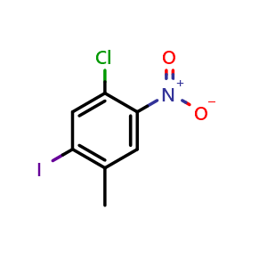 1-chloro-5-iodo-4-methyl-2-nitrobenzene