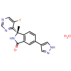 Chemical structure of LY3143921 hydrate , CAS 1627696-53-0, AChemBlock AD250669