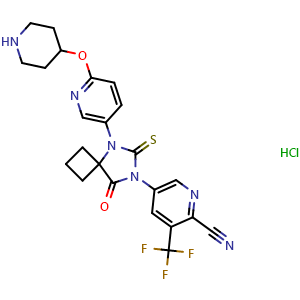 Chemical structure of JNJ63576253 HCl , CAS 2110428-64-1, AChemBlock AD250725