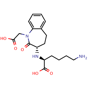 Chemical structure of Libenzapril , CAS 109214-55-3, AChemBlock AD250793