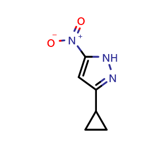 3-Cyclopropyl-5-nitro-1H-pyrazole