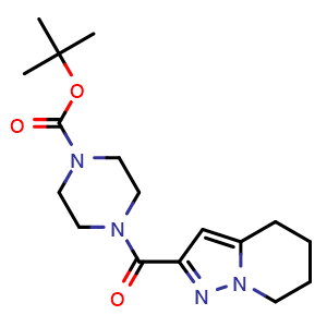 tert-Butyl 4-(4,5,6,7-tetrahydropyrazolo[1,5-a]pyridine-2-carbonyl)piperazine-1-carboxylate