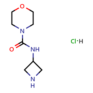 N-(Azetidin-3-yl)morpholine-4-carboxamide hydrochloride