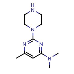 N,N,6-trimethyl-2-(piperazin-1-yl)pyrimidin-4-amine