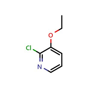 Chemical structure of 2-chloro-3-ethoxypyridine , CAS 63756-58-1, AChemBlock AD250978