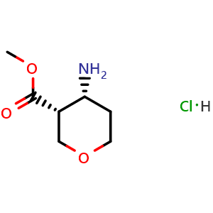 methyl (3R,4R)-4-aminotetrahydro-2H-pyran-3-carboxylate hydrochloride