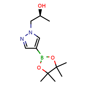 (2S)-1-[4-(4,4,5,5-tetramethyl-1,3,2-dioxaborolan-2-yl)pyrazol-1-yl]propan-2-ol