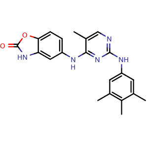 Chemical structure of N-(3,4,5-Trimethylphenyl)-5-methyl-N , CAS 1236666-76-4, AChemBlock AD251282