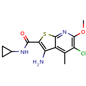 Chemical structure of LY2033298 , CAS 886047-13-8, AChemBlock AD251319