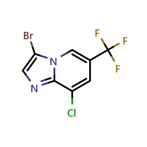 3-Bromo-8-chloro-6-(trifluoromethyl)imidazo[1,2-a]pyridine