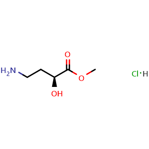 (S)-Methyl 4-amino-2-hydroxybutanoate hydrochloride