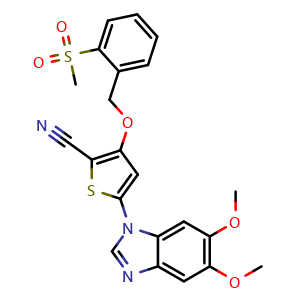 Chemical structure of GSK319347A , CAS 862812-98-4, AChemBlock AD251409
