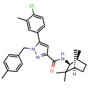 Chemical structure of SR144528 , CAS 192703-06-3, AChemBlock AD251421