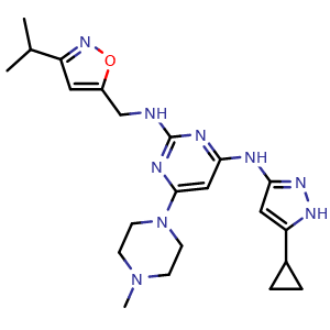 Chemical structure of XL228 , CAS 898280-07-4, AChemBlock AD251424