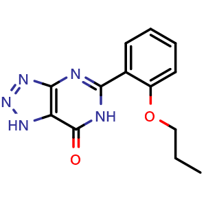 Chemical structure of Zaprinast , CAS 37762-06-4, AChemBlock AD251436