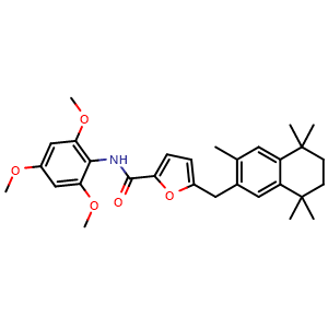 Chemical structure of AG 045572 , CAS 263847-55-8, AChemBlock AD251440