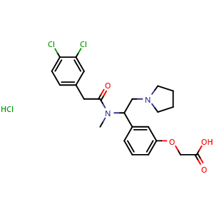 Chemical structure of ICI 204,448 , CAS 121264-04-8, AChemBlock AD251453