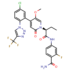 Chemical structure of Asundexian , CAS 2064121-65-7, AChemBlock AD251480