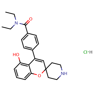 Chemical structure of ADL 5859 hydrochloride , CAS 850173-95-4, AChemBlock AD251490