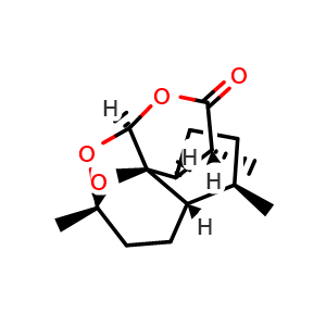 Chemical structure of Deoxyartemisinin , CAS 72826-63-2, AChemBlock AD251510