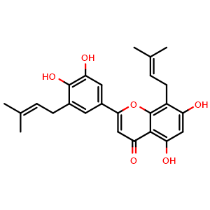 Chemical structure of Epimedokoreanin B , CAS 161068-53-7, AChemBlock AD251512