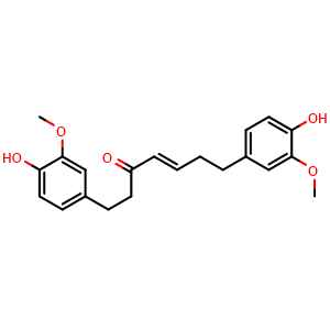 Chemical structure of Gingerenone A , CAS 128700-97-0, AChemBlock AD251515