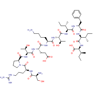Chemical structure of Gap 27 , CAS 198284-64-9, AChemBlock AD251520