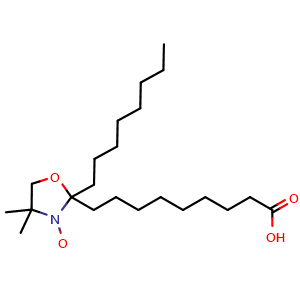 Chemical structure of 10-Doxyl stearic acid , CAS 50613-98-4, AChemBlock AD251541