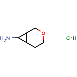3-oxabicyclo[4.1.0]heptan-7-amine hydrochloride