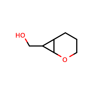 Chemical structure of {2-oxabicyclo[4.1.0]heptan-7-yl}methanol , CAS 102628-95-5, AChemBlock AD251618