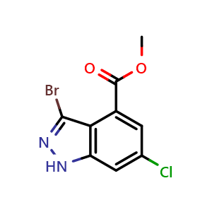 Methyl 3-bromo-6-chloro-1H-indazole-4-carboxylate