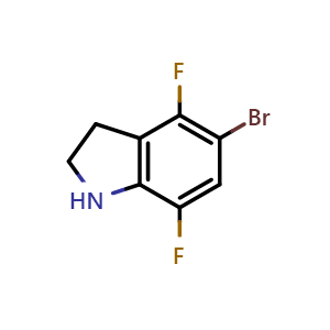 5-Bromo-4,7-difluoro-1H-indoline