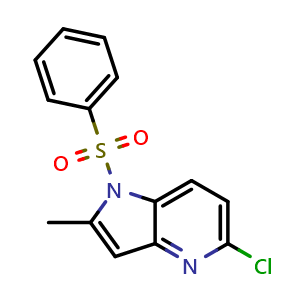 1-(phensulfonyl)-5-Chloro-2-methyl-1H-pyrrolo[3,2-b]pyridine