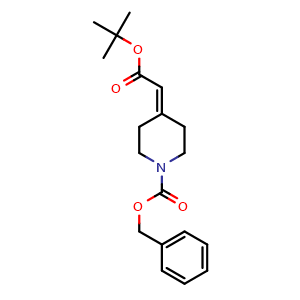 benzyl 4-(2-(tert-butoxy)-2-oxoethylidene)piperidine-1-carboxylate