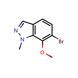 6-Bromo-7-methoxy-1-methyl-1H-indazole