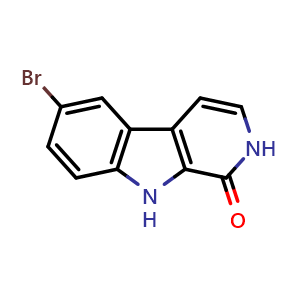 6-Bromo-2,9-dihydro-1H-pyrido[3,4-b]indol-1-one