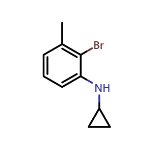 2-bromo-N-cyclopropyl-3-methylaniline