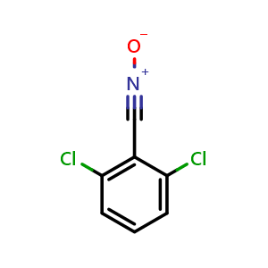 Chemical structure of (2,6-dichlorophenyl)formonitrile oxide , CAS 2904-62-3, AChemBlock AD251914