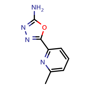 5-(6-methylpyridin-2-yl)-1,3,4-oxadiazol-2-amine
