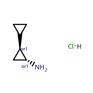 trans-2-Cyclopropylcyclopropan-1-amine hydrochloride