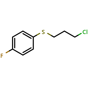 (3-Chloropropyl)(4-fluorophenyl)sulfane