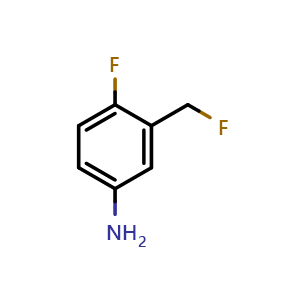 4-Fluoro-3-(fluoromethyl)aniline