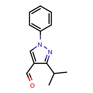 1-phenyl-3-(propan-2-yl)-1H-pyrazole-4-carbaldehyde