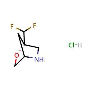 1-(Difluoromethyl)-2-oxa-5-azabicyclo[2.2.1]heptane hydrochloride