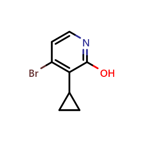 4-Bromo-3-cyclopropylpyridin-2-ol