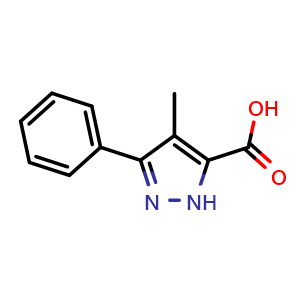 4-methyl-3-phenyl-1H-pyrazole-5-carboxylic acid