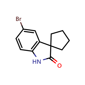 5'-Bromospiro[cyclopentane-1,3'-[3H]indol]-2'(1'H)-one