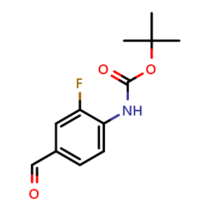 tert-butyl N-(2-fluoro-4-formylphenyl)carbamate