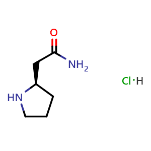 (R)-2-(Pyrrolidin-2-yl)acetamide hy drochloride