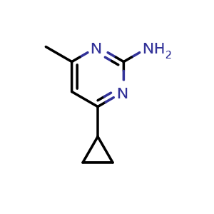 4-Cyclopropyl-6-methylpyrimidin-2-amine